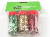 Glitter Shaker Tube 3pc/Colour