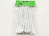 Craft - Pipe Cleaners Raw White 15cm 50pc