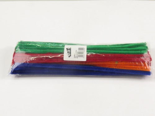 Craft - Pipe Cleaners Extra Fluffy 30cm 50pc