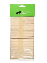 Craft - Popsticks Plain 100pc