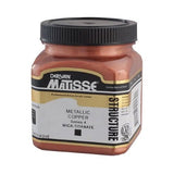 Acrylic Paint - Matisse Str 250ml Metallic Copper S4