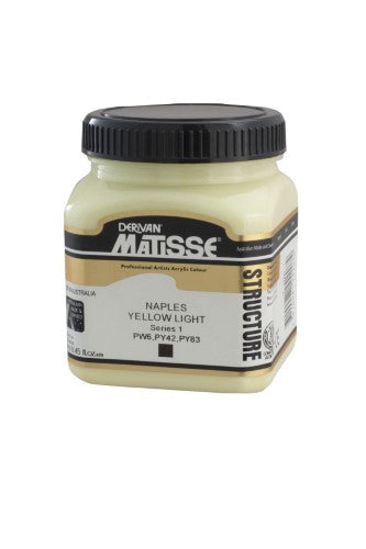 Acrylic Paint - Matisse Str 250ml Naples Yell Lt S1