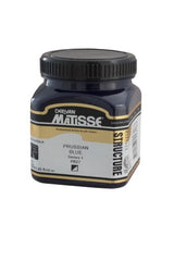 Matisse Str 250ml Prussian Blue Acrylic Paint, vibrant color, rich consistency for versatile artistic techniques.