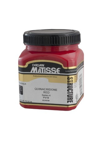 Acrylic Paint - Matisse Str 250ml Quinacridone Red S4