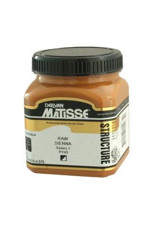 Acrylic Paint - Matisse Str 250ml Raw Sienna S1