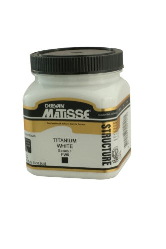 Acrylic Paint - Matisse Str 250ml Titanium White S1