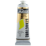 Acrylic Paint - Matisse Str 75ml Yellow Light Hansa S2