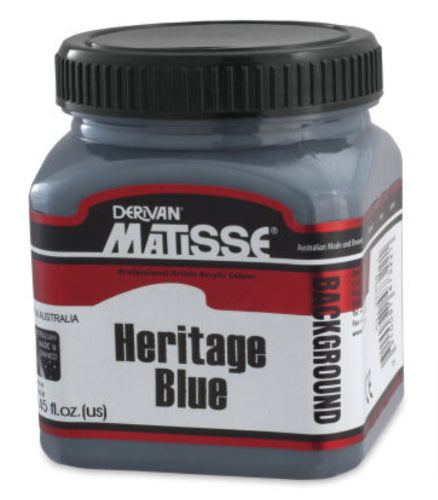 Acrylic Paint - Matisse Background 250ml Heritage Blue