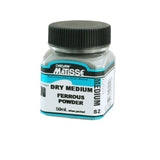 Matisse Dry Med 40ml Ferrous Powder for artists, enhancing texture and creativity in mixed media and painting.