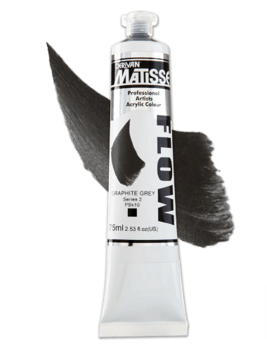 Acrylic Paint - Matisse Flow 75ml Graphite Grey S2