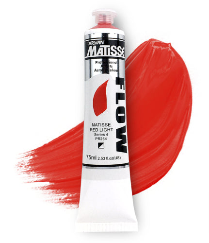 Acrylic Paint - Matisse Flow 75ml Matisse Red Lt S4