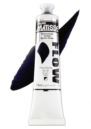 Acrylic Paint - Matisse Flow 75ml Prussian Blue S1