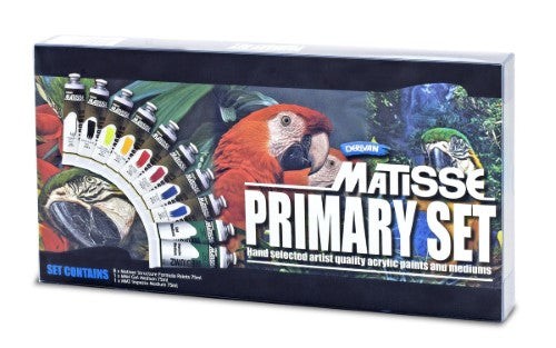 Matisse Set Primary Colours 10x75ml