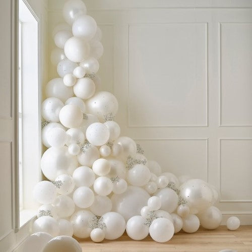 Modern Luxe Pearl Balloon Arch - Pack of 120