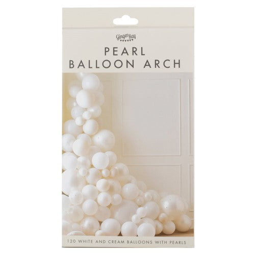 Modern Luxe Pearl Balloon Arch - Pack of 120