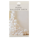 Modern Luxe Pearl Balloon Arch - Pack of 120