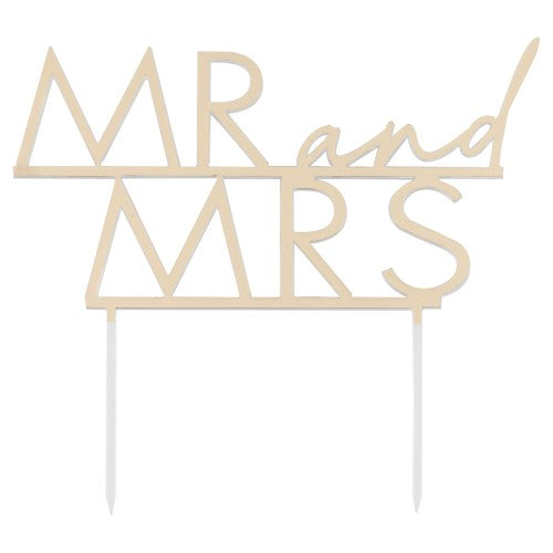 Modern Luxe Cake Topper