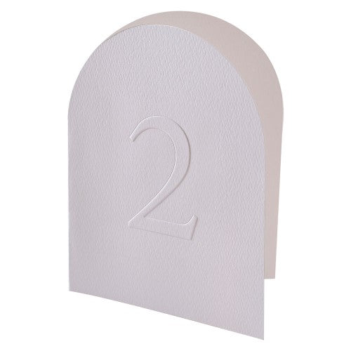 Modern Luxe Table Numbers - Pack of 12