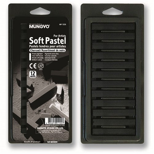 Artist Pastel Set - Mungyo Charcoal Pastels Blister