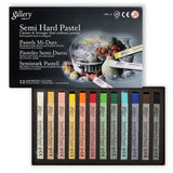 Artist Pastel Set - Gallery Semi Hard Pastel Mpl-12