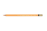 Mondeluz Aquarelle Pencil in Light Orange; water-soluble, hexagonal, perfect for blending and mixed media artwork.