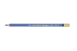 Mondeluz Aquarelle Pencil in Phthalo Blue, a vibrant, water-soluble art tool for sketches and watercolor effects.