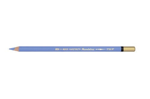 Mondeluz Aquarelle Pencil in Mountain Blue, a water-soluble pencil perfect for vibrant sketches and watercolor techniques.