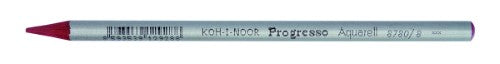 Artist Pencils - Progresso Aquarelle Pencils Red Bordeaux (Pack of 12)