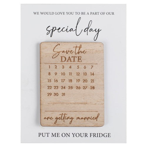 Rustic Romance Save The Date Magnets - Pack of 10