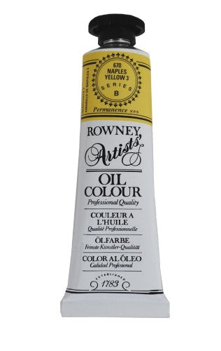 Rown Art Oils 38ml Madder Brown Aliz oil paint, ideal for landscapes and portraits, featuring rich color and smooth application.