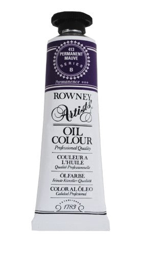 Artist Oil Paint - Rown Art Oils 38ml Perm Mauve