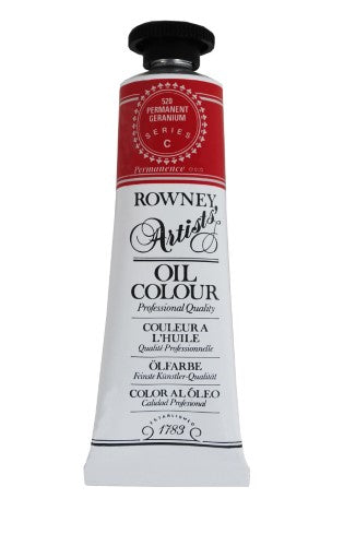 Artist Oil Paint - Rown Art Oils 38ml Perm Geranium