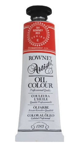 Artist Oil Paint - Rown Art Oils 38ml Rowney Red