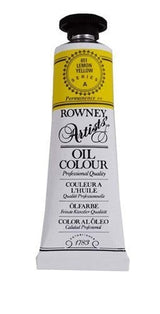 Artist Oil Paint - Rown Art Oils 38ml Lemon Yellow