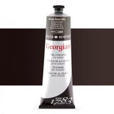 Premium 225ml Rown Georg Oils Vandyke Brown artist oil paint in a rich, warm hue for depth and versatility in art.