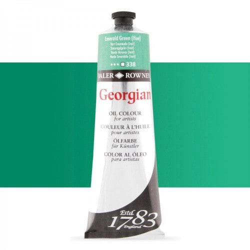 Artist Oil Paint - Rown Georg Oils 225ml Emerald Green (Hue