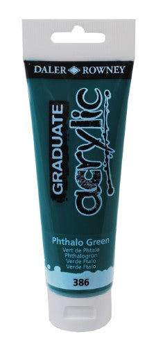 Acrylic Paint - D-R Graduate Acrylic 120ml Phthalo Green