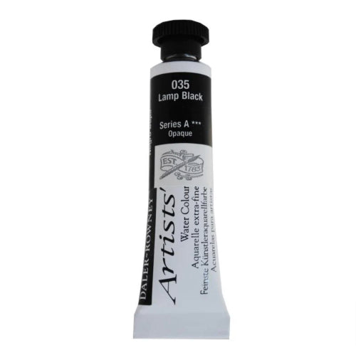 Artist Watercolour Daler-Rowney 5ml Lamp Black