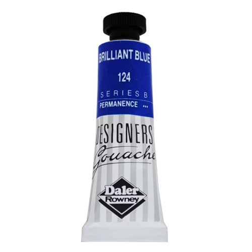 Rowney Gouache 15ml Brilliant Blue