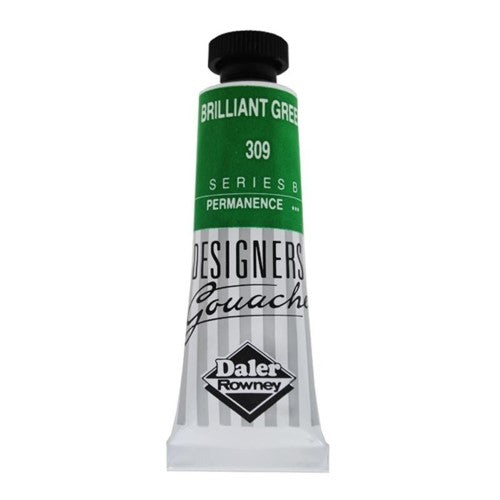 Rowney Gouache 15ml Brilliant Green