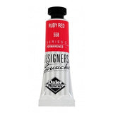 Rowney Gouache 15ml Ruby Red