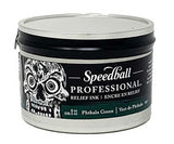 Speedball Pro Relief Ink 8oz Phth Green