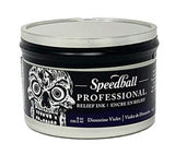 Speedball Pro Relief Ink 8oz Diox Violet