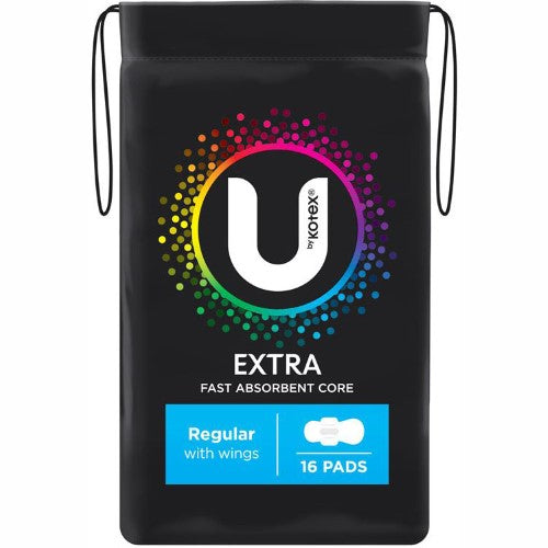 U Ultrathins Pads Regular 16pk ( 6 Pack )