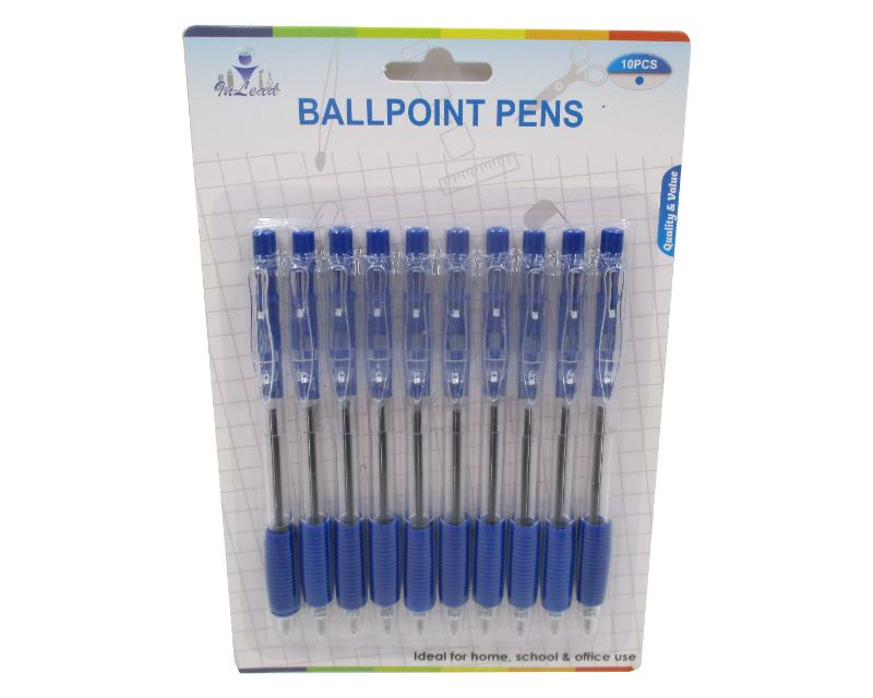 BALLPOINT PENS - 10PC (12 Packs)