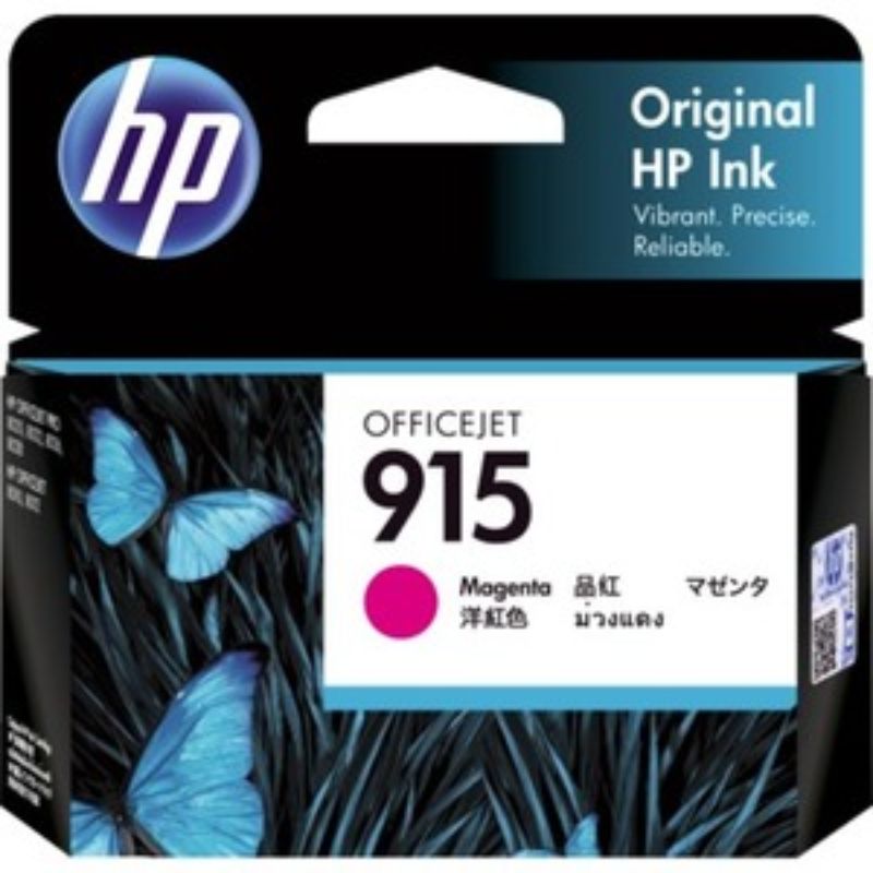 HP 915 Magenta Ink Cartridge - Original Inkjet Cartridge for 315 Pages - High Quality Prints