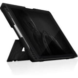 STM Goods Dux Shell Case for Microsoft Surface Pro 4, 5, 6, 7 - Black & Transparent, Drop Resistant