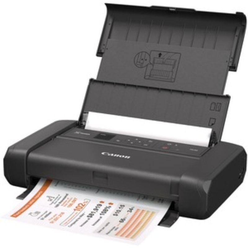 Portable Canon PIXMA TR150 Inkjet Printer - Wireless Colour Printing for Home & Office