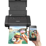 Portable Canon PIXMA TR150 Inkjet Printer - Wireless Colour Printing for Home & Office