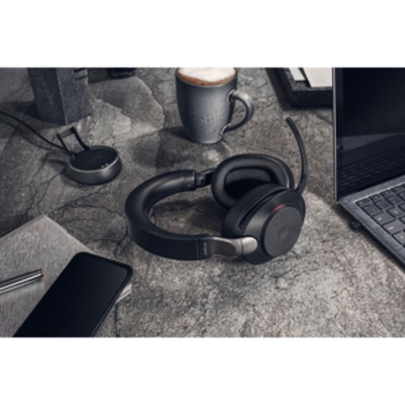 Jabra Evolve2 85 Headset - Stereo - Wireless - Bluetooth